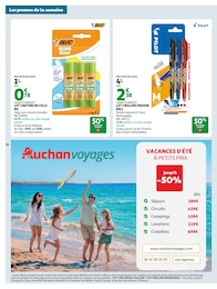 Prix et réduction Fourniture Scolaire dans le prospectus Auchan Hypermarché en cours Offre Fourniture Scolaire dans le catalogue Auchan Hypermarché du moment à la page 34
