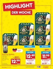 Bier im Netto Marken-Discount Prospekt "Aktuelle Angebote" mit 56 Seiten (Schwabach)