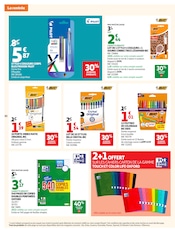 Promos Fournitures Scolaires dans le catalogue "La rentrée à prix K.O." de Auchan Hypermarché Fournitures Scolaires en promo dans le catalogue Auchan Hypermarché à la page 30