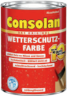 Wetterschutz-Farbe von Consolan im aktuellen toom Baumarkt Prospekt für 14,99 €