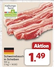 famila Nordwest Bramsche - Schweinebauch in Scheiben Angebot im Prospekt Schweinebauch in Scheiben bei famila Nordwest im Bramsche Prospekt für 1,49 €