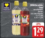 Herzstücke Sirup Holunderblüte im Angebot bei EDEKA in Amberg Herzstücke Sirup Holunderblüte Angebote von EDEKA bei EDEKA Amberg für 1,29 €