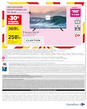 Télévision Angebote im Prospekt "SOLDES" von Carrefour auf Seite 2