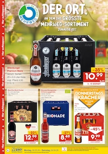 Tyskie im Netto Marken-Discount Prospekt "DER ORT, AN DEM DU IMMER AUSGEZEICHNETE PREISE FINDEST." mit 6 Seiten (Chemnitz)