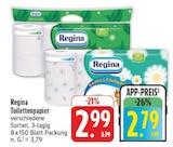 Toilettenpapier im Angebot bei E center in Jena Toilettenpapier Angebote von Regina bei E center Jena für 2,79 €