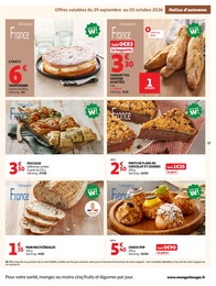 Prix et réduction Focaccia dans le prospectus Auchan Hypermarché en cours Offre Focaccia dans le catalogue Auchan Hypermarché du moment à la page 19