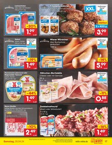 Wiener Würstchen im Netto Marken-Discount Prospekt "Aktuelle Angebote" mit 49 Seiten (Hamburg)