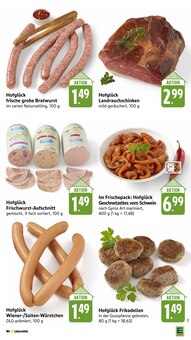 Wurst im EDEKA Prospekt "Aktuelle Angebote" mit 47 Seiten (Karlsruhe)