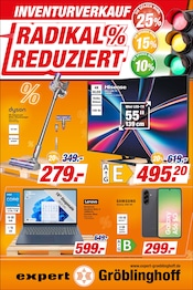 Aktueller expert Gröblinghoff Elektromärkte Prospekt in Erkelenz und Umgebung, "INVENTURVERKAUF - RADIKAL % REDUZIERT" mit 8 Seiten, 06.03.2026 - 16.03.2026