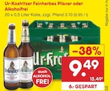Feinherbes Pilsner im Angebot bei Netto Marken-Discount in Stendal Feinherbes Pilsner Angebote von Ur-Krostritzer bei Netto Marken-Discount Stendal für 9,49 €