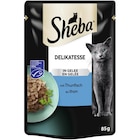 Zookauf - SHEBA® Delikatesse in Gelee mit Thunfisch 85 g Angebot im Prospekt SHEBA® Delikatesse in Gelee mit Thunfisch 85 g bei Zookauf im Prospekt "" für 0,55 €