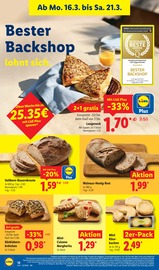 Aktueller Lidl Prospekt mit Pizza, "LIDL LOHNT SICH", Seite 22