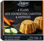 Mini flans festifs - 4 Flans à l'Artichaut, Cèpes & Marrons - DELUXE - Lidl à Montreuil Mini flans festifs - 4 Flans à l'Artichaut, Cèpes & Marrons - DELUXE en promo chez Lidl Montreuil à 2,79 €
