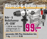 Bohr- & Meißelhammer PE-1200 im aktuellen Hornbach Prospekt für 9,95 €