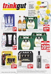 Aktueller Trinkgut Prospekt mit Cola, "Aktuelle Angebote", Seite 1