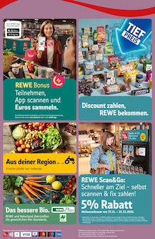 Aktueller REWE Nieheim Prospekt "Dein Markt" mit 34 Seiten