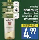 Sauvignon Blanc und weitere Sorten von Nederburg im aktuellen EDEKA Prospekt für 4,99 €