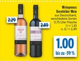 Dornfelder Rosé Angebote bei diska Hof für 1,00 €
