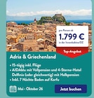 Adria & Griechenland im ALDI SÜD Prospekt Adria & Griechenland  im aktuellen ALDI SÜD Prospekt für 1.799,00 €