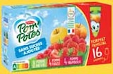 Compotes sans sucres ajoutés pomme, pomme fraise, pomme framboise - POM'POTES dans le catalogue Intermarché