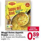 Guten Appetit Suppe Angebote von Maggi bei E center Heidelberg für 0,59 €