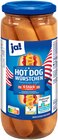 Hot Dog Würstchen im Angebot bei REWE in Laatzen Hot Dog Würstchen Angebote von ja! bei REWE Laatzen für 2,99 €