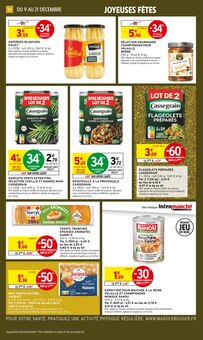 Promotion Lait Bio dans le prospectus Intermarché Super, valable du 09/12/2025 au 21/12/2025 Promo Lait Bio dans le catalogue Intermarché Super du moment à la page 34