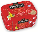 Sardines huile d'olive vierge extra - CONNETABLE en promo chez Bi1 Auxerre à 7,98 €