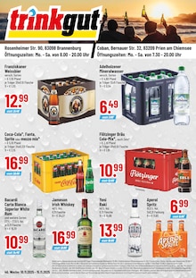 Aktueller Trinkgut Prospekt (Rosenheim, 4 Seiten zum blättern Trinkgut Prospekt Aktuelle Angebote mit 4 Seiten