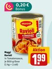 Ravioli im Angebot bei nahkauf in Wunstorf Ravioli Angebote von Maggi bei nahkauf Wunstorf für 1,99 €