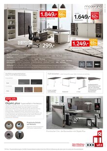 Bürostuhl im aktuellen XXXLutz Möbelhäuser Prospekt (Hamburg) Bürostuhl im XXXLutz Möbelhäuser Prospekt "Büro Spezial" mit 14 Seiten (Hamburg)