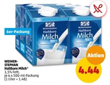 Milch von WEIHENSTEPHAN im aktuellen Penny-Markt Prospekt für €4.44