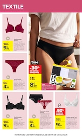 Promos Soutien-Gorge dans le catalogue "VOS PETITS PRIX DU QUOTIDIEN" de Carrefour Soutien-Gorge en promo dans le catalogue Carrefour à la page 55