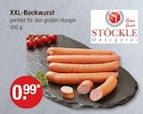 XXL-Bockwurst Angebot im V-Markt Prospekt XXL-Bockwurst im V-Markt Prospekt zum Preis von 0,99 €