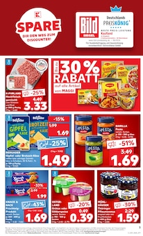 Pizza im Kaufland Prospekt "Aktuelle Angebote" mit 54 Seiten (Berlin)