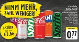 Aktuelle Coca Cola Angebote bei EDEKA in Lemgo Aktuelles Coca-Cola, Fanta, Sprite Angebot bei EDEKA in Lemgo ab 0,77 €