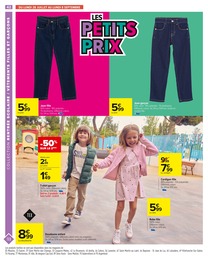 Prix et réduction Veste Fille dans le prospectus Carrefour en cours Offre Veste Fille dans le catalogue Carrefour du moment à la page 44