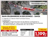 Aktuelles BAHN-ERLEBNISREISE IN DER SCHWEIZ – DAVOS Angebot bei Netto Marken-Discount in Bremen ab 1.199,00 €