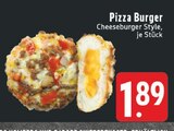 Pizza Burger Cheeseburger Style im Angebot bei E center in Oberhausen Pizza Burger Cheeseburger Style Angebote bei E center Oberhausen für 1,89 €