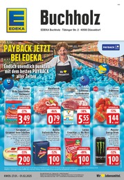 EDEKA Prospekt für Düsseldorf: "Aktuelle Angebote", 28 Seiten, 27.01.2025 - 01.02.2025