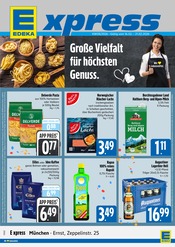 E xpress Supermarkt Prospekt der aktuellen Woche mit 4 Seiten, gültig von 16.02.2026 bis 21.02.2026, in Pliening und Umgebung Aktueller E xpress Supermarkt Prospekt in Pliening und Umgebung, "Wir lieben Lebensmittel." mit 4 Seiten, 16.02.2026 - 21.02.2026