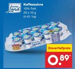 Kaffeesahne von Gutes Land im aktuellen Netto Marken-Discount Prospekt für 0,89 €