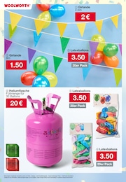 Luftballons Angebot im aktuellen Woolworth Prospekt auf Seite 16