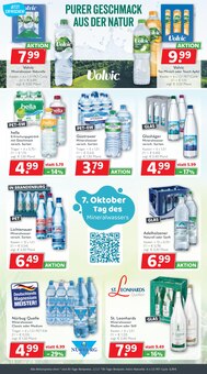 Volvic im Getränkeland Prospekt "Die Getränkekönner" mit 9 Seiten (Rostock)