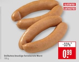 Aktuelles Delikatess knackige Servela/rote Wurst Angebot bei Marktkauf in Ulm ab 0,99 €