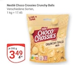 Choco Crossies Crunchy Balls Angebote von Nestlé bei GLOBUS Braunschweig für 3,49 €