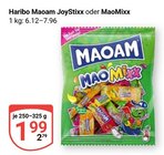 Maoam JoyStixx Angebote von Haribo bei GLOBUS Bochum für 1,99 €