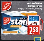 EDEKA Lollar - Küchentücher Angebot im Prospekt Küchentücher bei EDEKA im Lollar Prospekt für 2,58 €