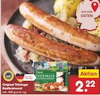Original Thüringer Rostbratwurst Angebote bei Netto Marken-Discount Oranienburg für 2,22 €