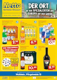 Netto Marken-Discount Prospekt für Lauterecken: "DER ORT AN DEM SPEZIALITÄTEN AUS EUROPA AUF DICH WARTEN.", 6 Seiten, 16.09.2024 - 21.09.2024